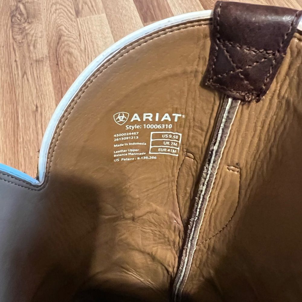 Ariat Sonora D-Toe Bittersweet Brown - Picture 7 of 8